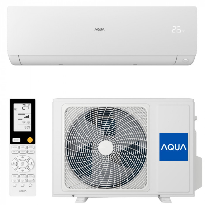 Настенный кондиционер Aqua AQI-25FIS1/R3-W(IN) / AQI-25FIS1/R3(OUT)
