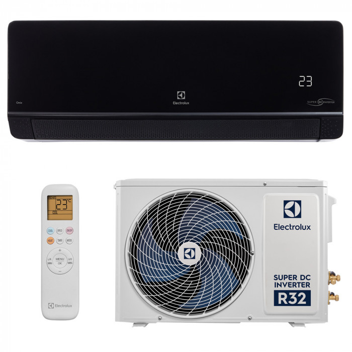 Настенная сплит-система черного цвета Electrolux EACS/I-18HIX-BLACK/N8