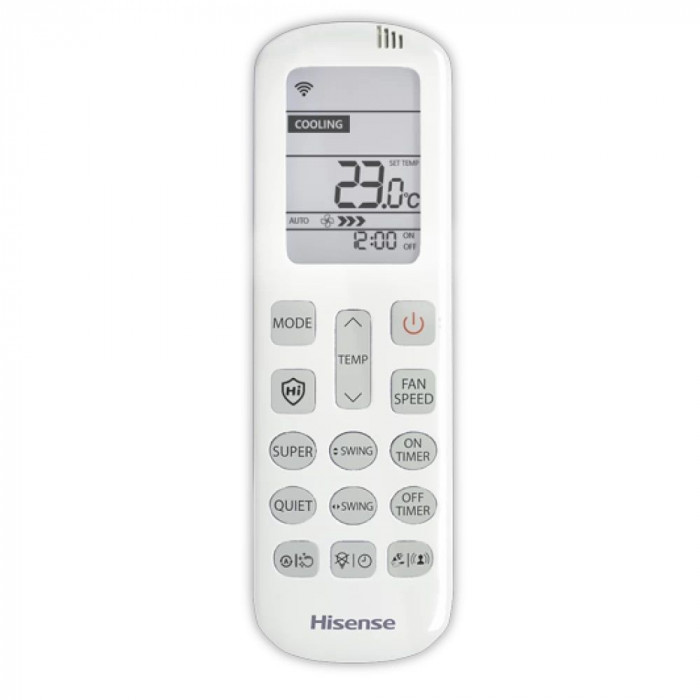 Настенная сплит-система Hisense Zoom FM DC Inverter R32 на 3 комнаты