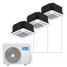 Кассетная сплит-система Midea на 3 комнаты