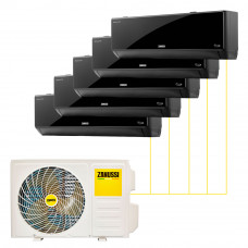 Настенная сплит-система Zanussi Multi Combo ERP DC 2 Black на 5 комнат